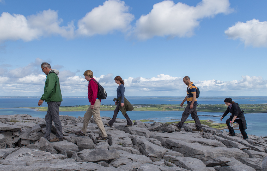 Great rock for hill walking