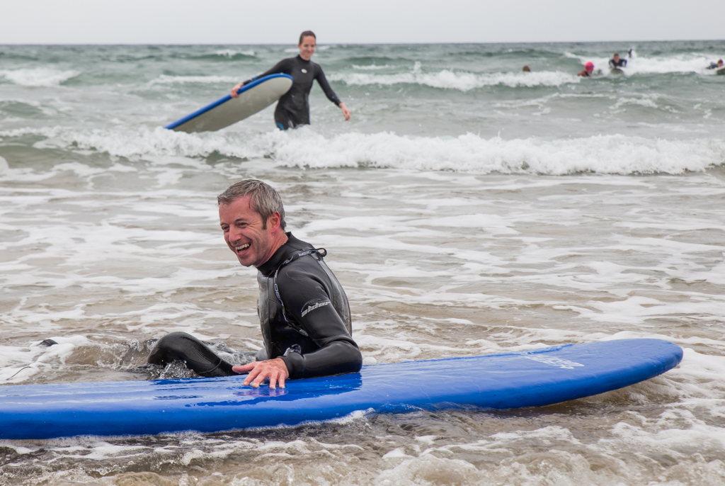 Surf lesson Burren yoga